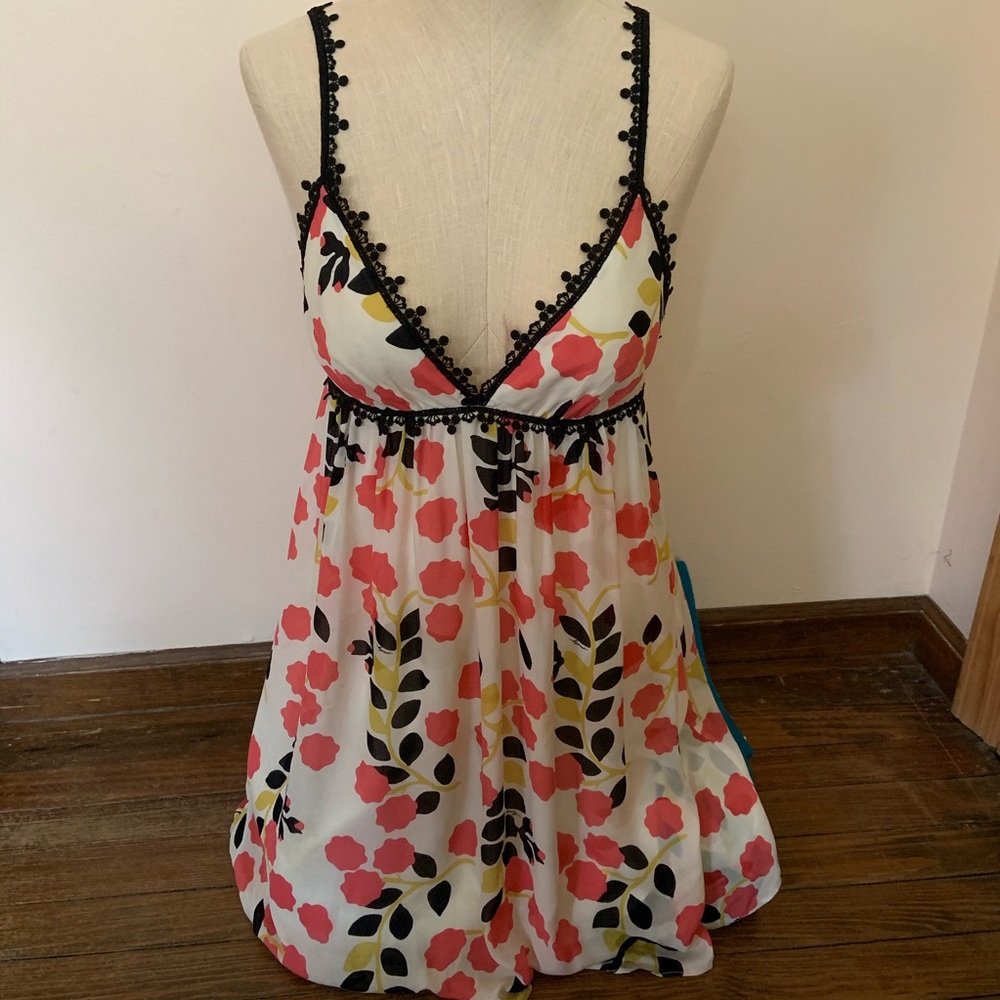 Milly Silk Floral Dress